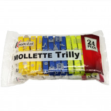 MOLLETTA TRILLY SET 24 PZ. COLOR (48pz)